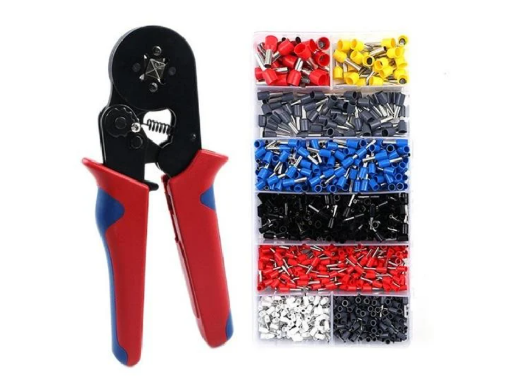 Кримпер HSC8-4A для обжима кабельных наконечников с наконечниками 1200 шт. (2776323805) Кримпер HSC8-4A для обжима кабельных наконечников с наконечниками 1200 шт. (2776323805)