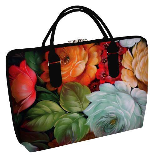 Сумка тканевая Presentville Красочные цветы (SW 15N172 BL)