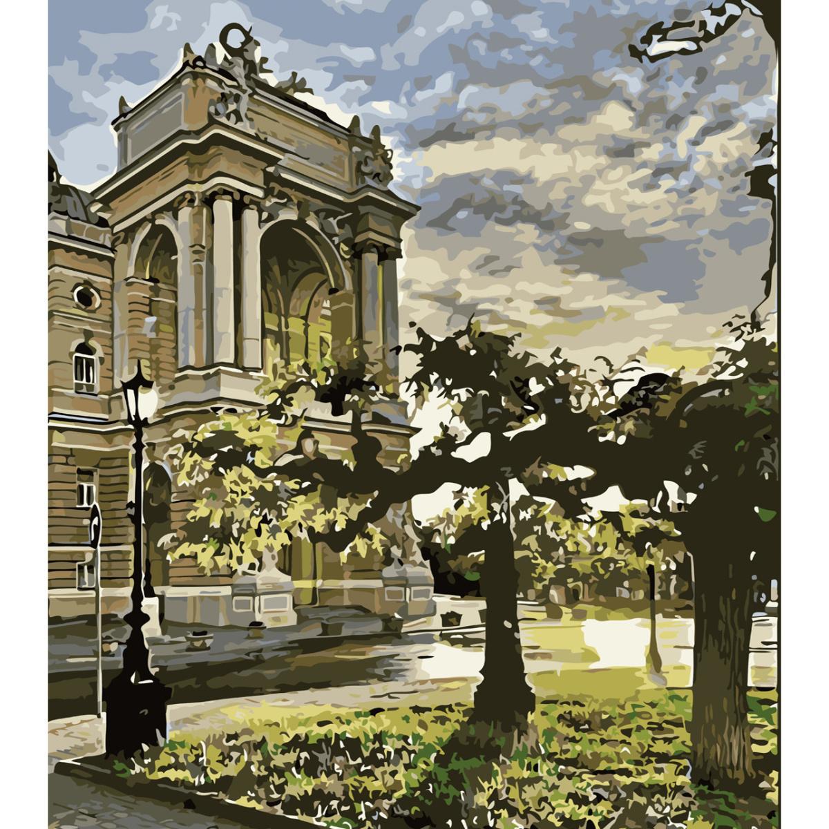 Картина по номерам Strateg Театр оперы и балета 40x50 см (SY6552)