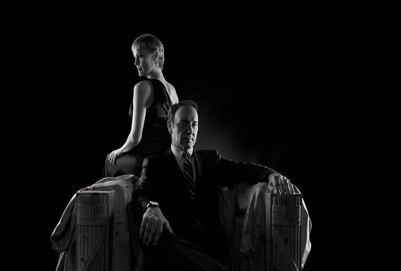 Картина Карточный домик Клер и Фрэнсис Андервуд (DS580)