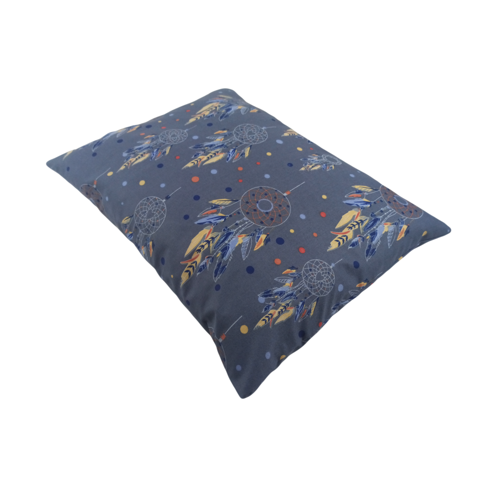 Подушка Ловец снов на синем 40х40 см хлопок (SH-4019-TXPICO-UA-34) - фото 2 Подушка Ловец снов на синем 40х40 см хлопок (SH-4019-TXPICO-UA-34) - фото 2