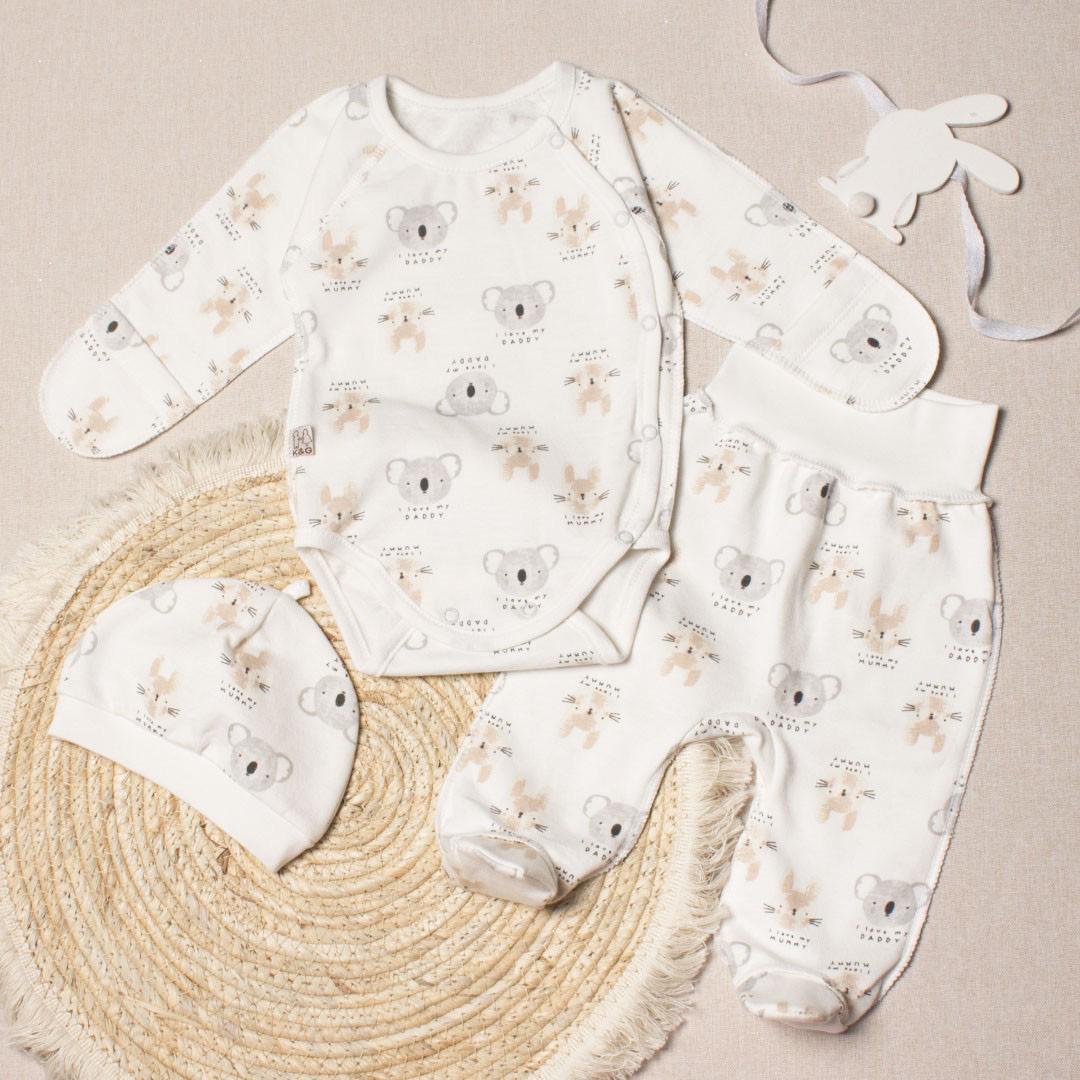 Комплект RoyalBaby Белочки и коалы байка 3 шт. р. 62 (143933-19300)