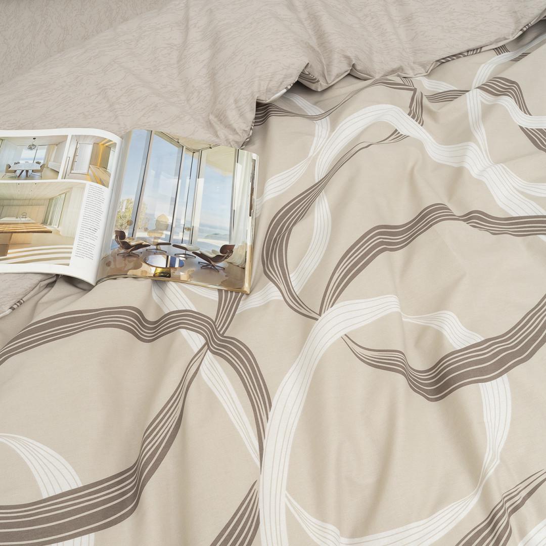 Комплект постільної білизни Viluta ранфорс полуторний (24327) - фото 7 Комплект постільної білизни Viluta ранфорс полуторний (24327) - фото 7