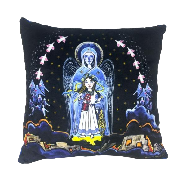 Подушка Копица с принтом Патриотическая Берегиня 25х25 см (00291-32)