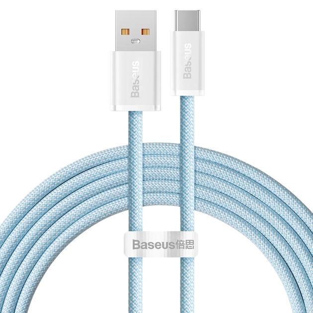 Кабель BASEUS Dynamic Series Fast Charging Data Cable USB to Type-C 100W 2 м Blue (CALD000703)
