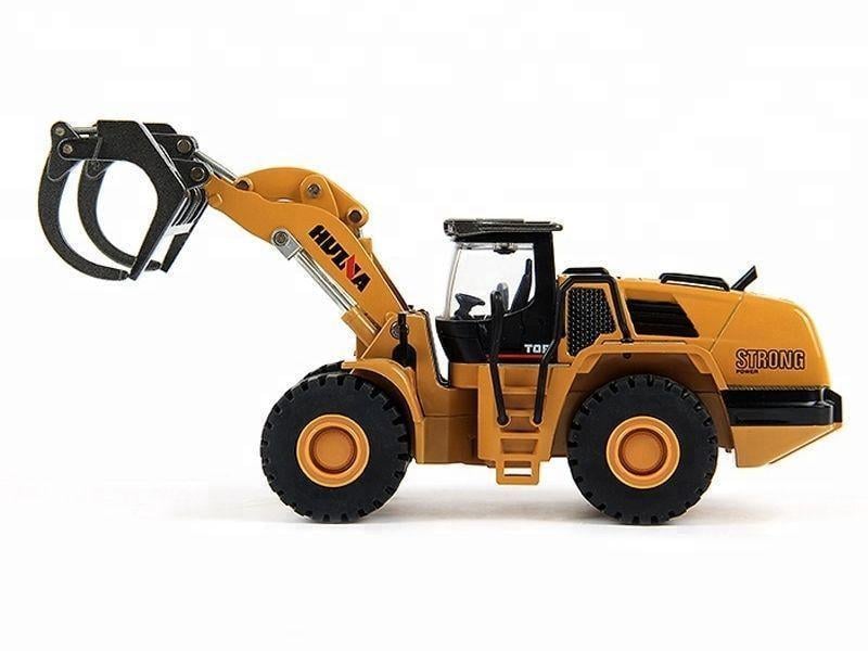 Машина-экскаватор Hulna toys 1716 из металла (A1716)