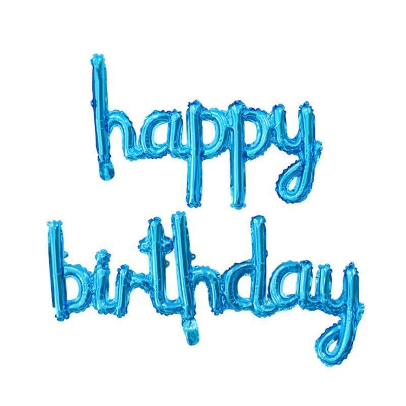 Набір надувних кульок Happy Birthday 14360 2 шт. Синій (4786345) - фото 1 Набір надувних кульок Happy Birthday 14360 2 шт. Синій (4786345) - фото 1