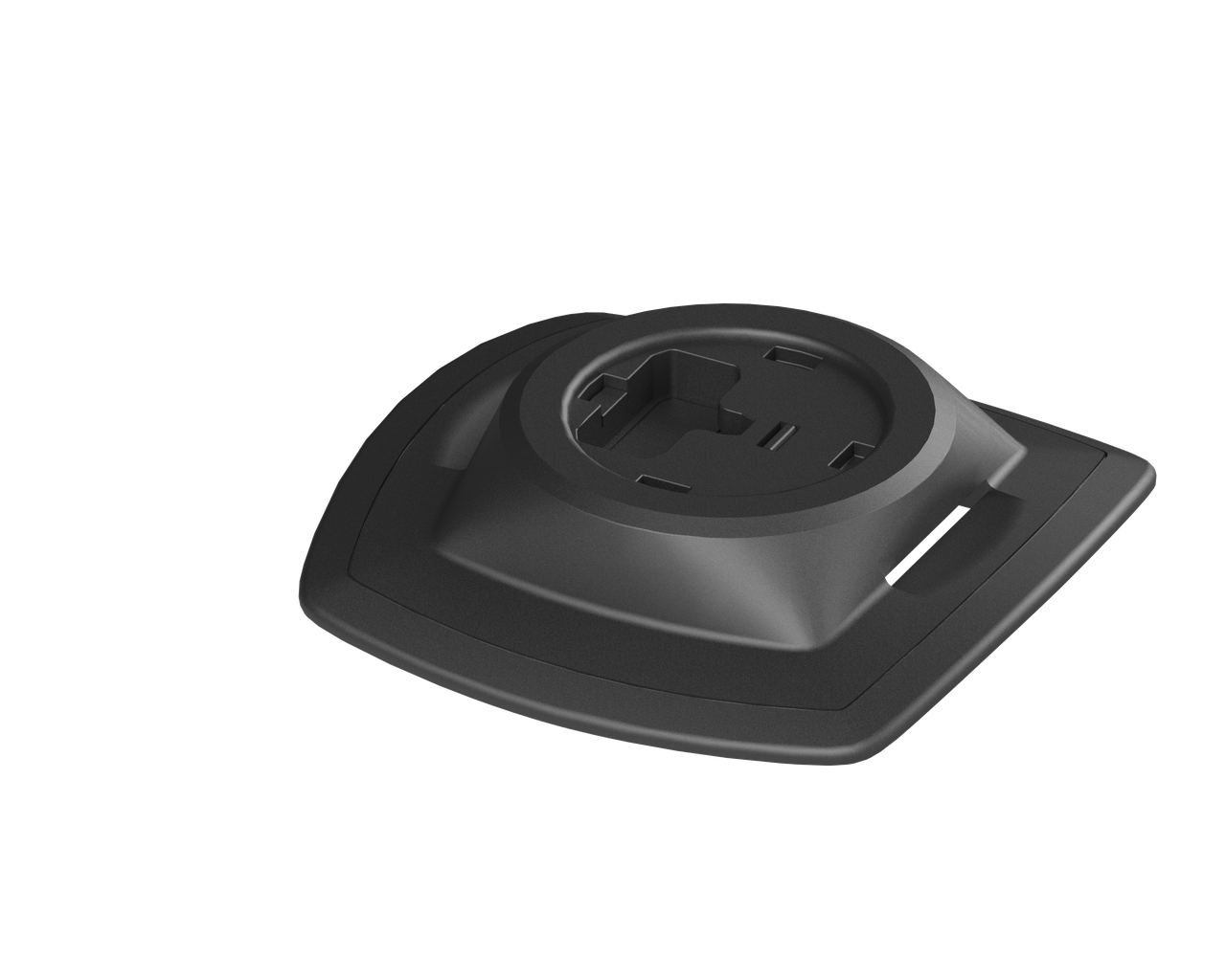 Монтажна площадка Borika FASTen Mp219 з радіусною основою для монтажу замків Fs218 на поверхні човна Чорний (01.16.019.01.01)