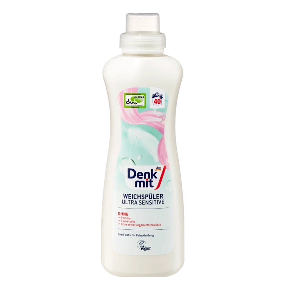 Кондиционер для белья DenkMit Ultra Sensitive ультрачувствительный 1 л (EPI-15102025-597)