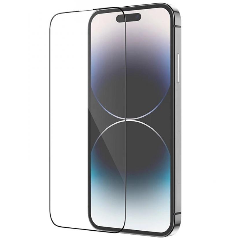 Защитное стекло Hoco Full screen HD установлено для iP14 Pro G5 Black (17215) Защитное стекло Hoco Full screen HD установлено для iP14 Pro G5 Black (17215)