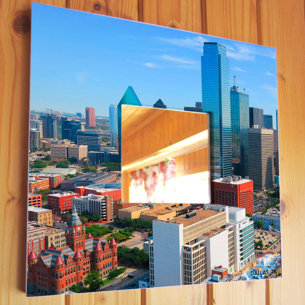 Зеркало декоративное Даллас Техас 260х260 мм (M04017)