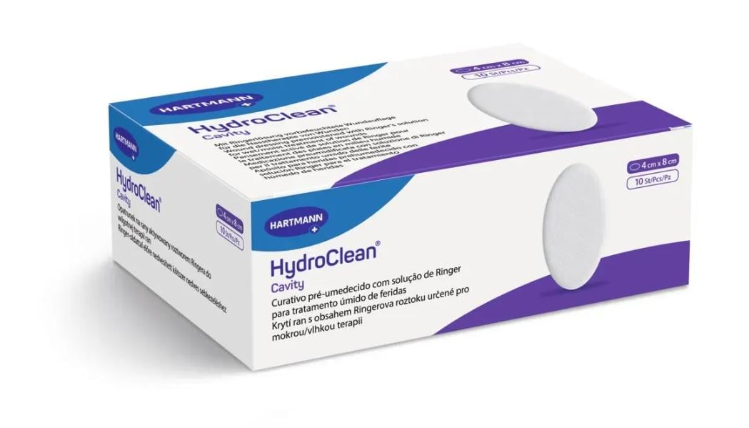 Пов'язка на рану активована для терапії у вологому середовищі HydroClean 4х8 см