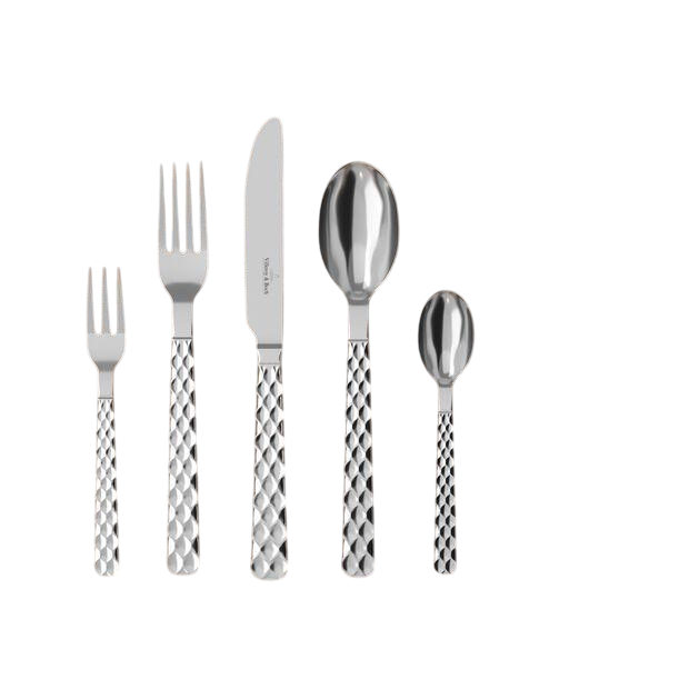 Набор столовых приборов Villeroy & Boch Boston на 6 персон 30 предметов Серебряный (1265269050)