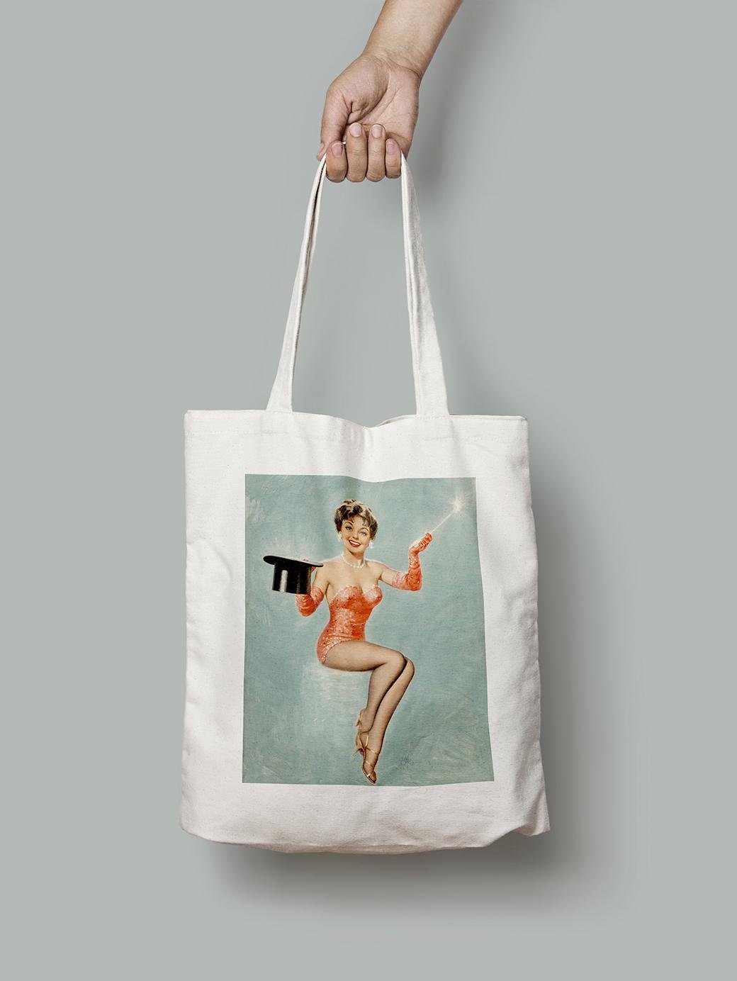 Эко-сумка Фокусница. Уолт Отто шопер (pin_up010188_Bag)