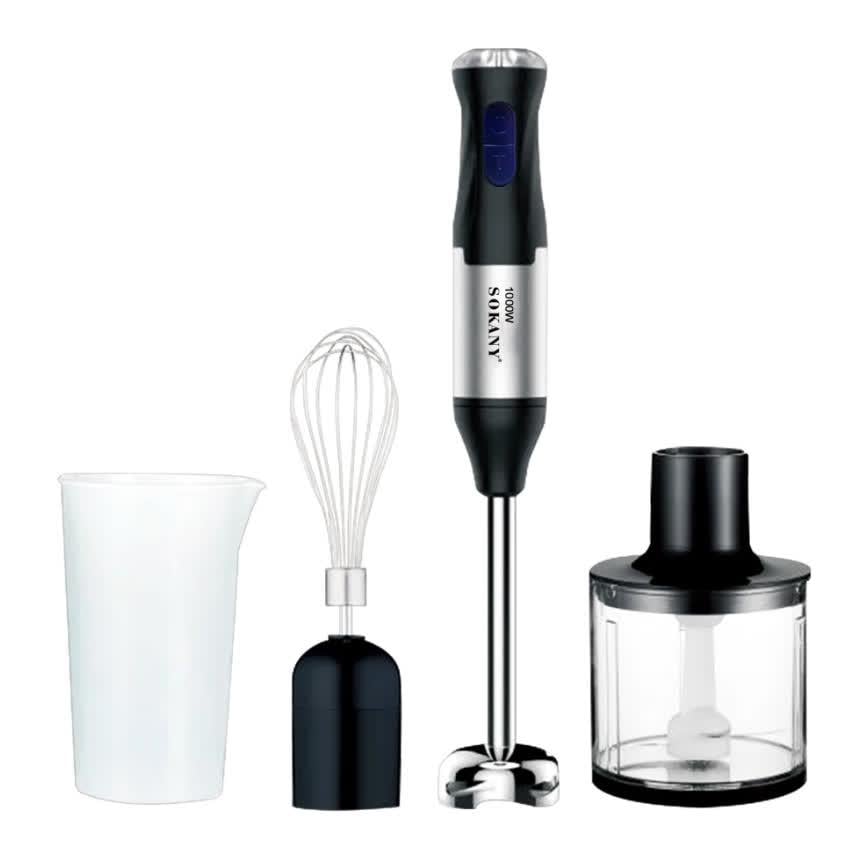 Блендер занурювальний Sokany 5 швидкостей 1000 Вт (SK-1711-4/12)