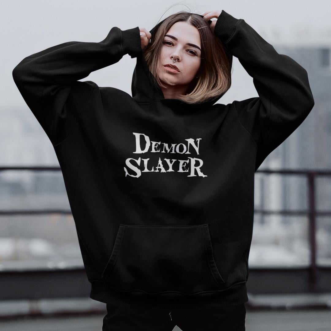 Худи флисовый женский Demon Slayer Season 1 Poster S Черный (0000022067)