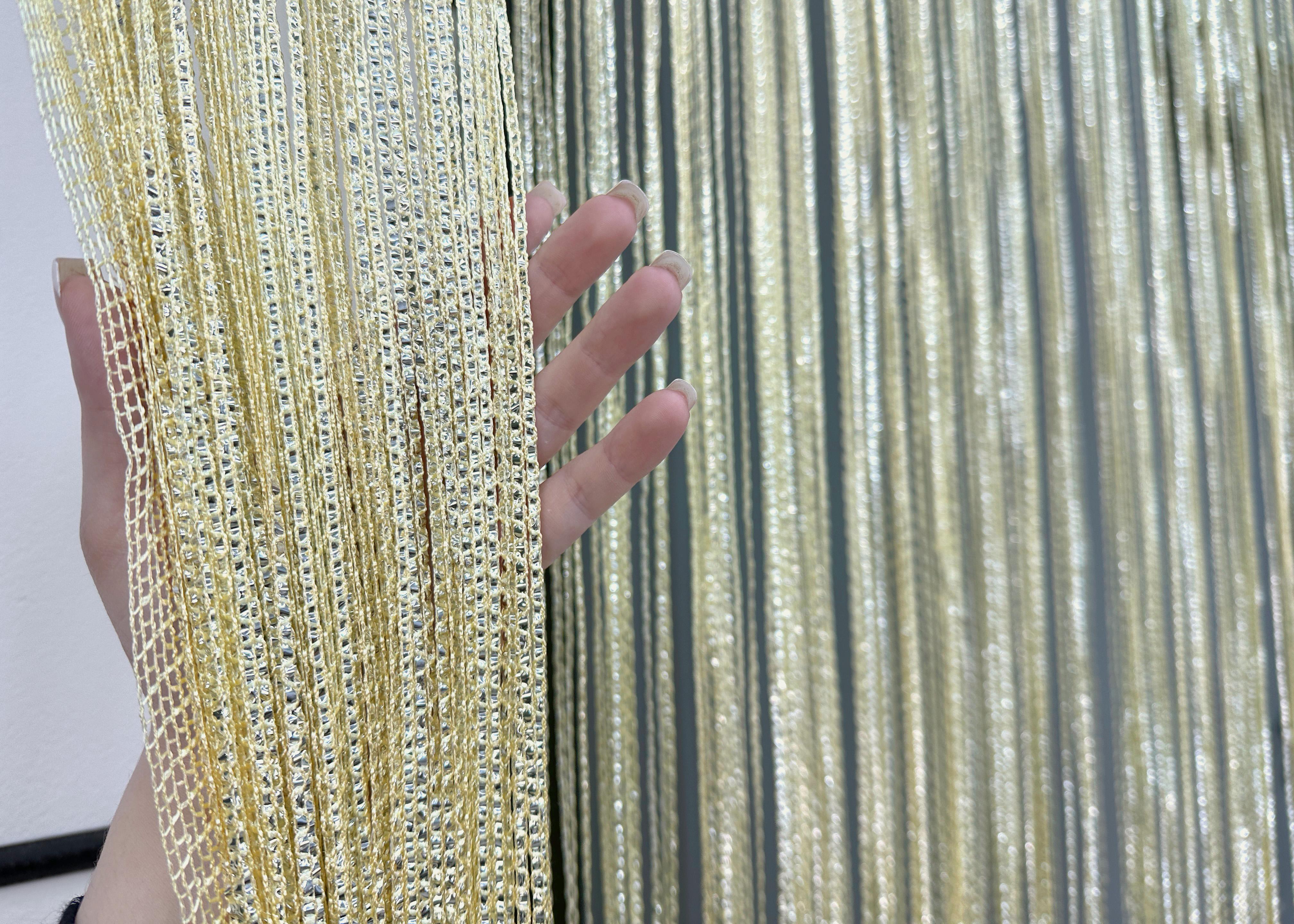 Шторы-нити Rovi Premium с люрексом 300х300 см Кремовый (61-116) - фото 6 Шторы-нити Rovi Premium с люрексом 300х300 см Кремовый (61-116) - фото 6
