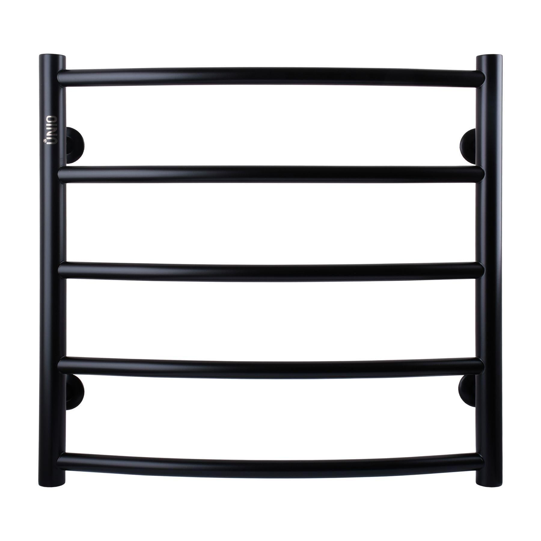 Полотенцесушитель водяной UNIO LD W 500-500-5 BLK стремянка дуга Черный (000021613)