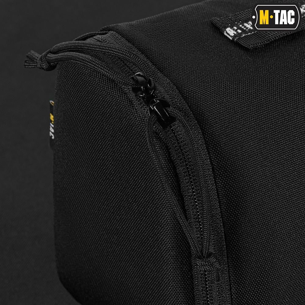 Сумка для туалетного приладдя армійська M-Tac Black (9150) - фото 6 Сумка для туалетного приладдя армійська M-Tac Black (9150) - фото 6