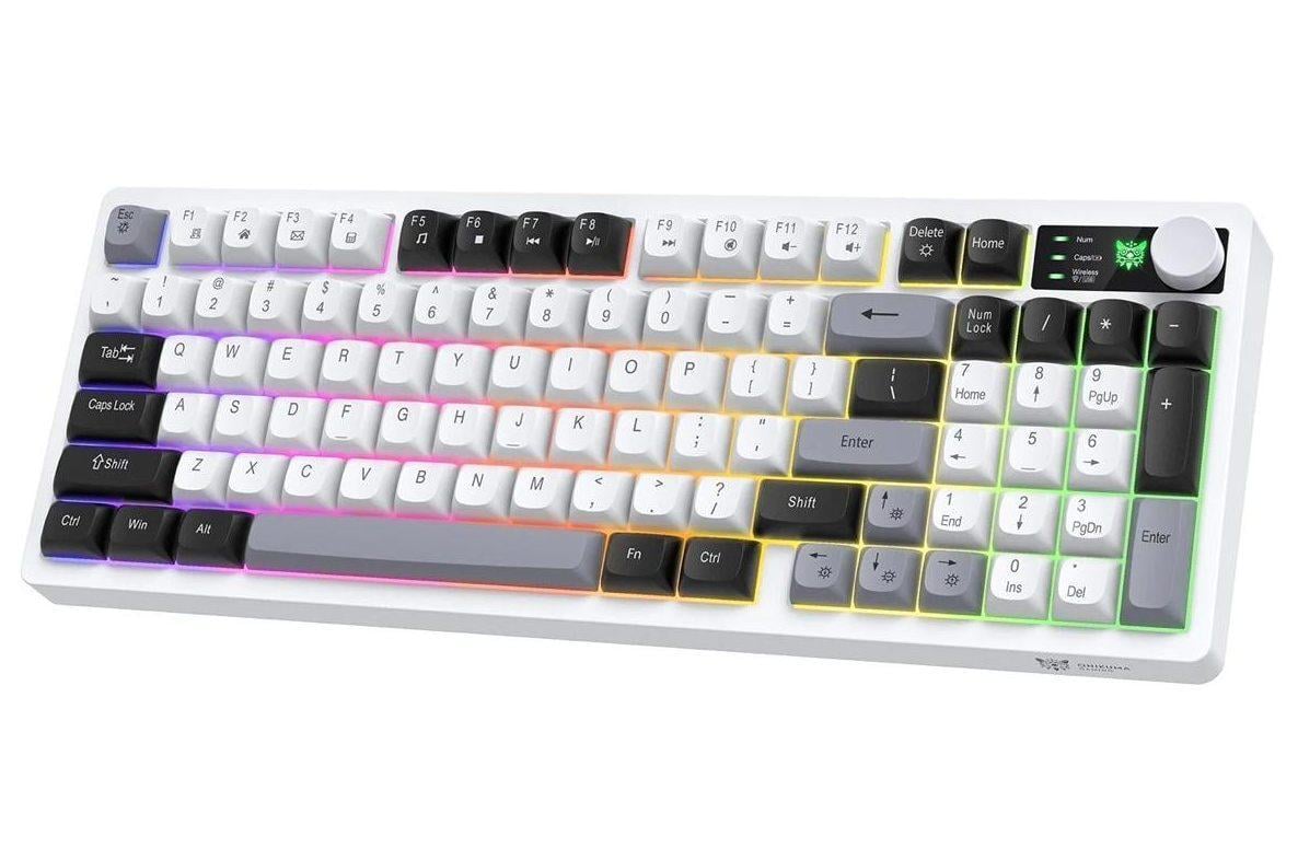 Клавиатура беспроводная игровая с RGB подсветкой Onikuma MT-92 мембранная (46837)