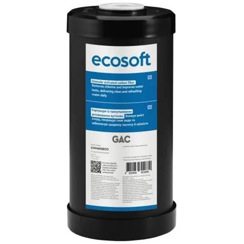 Картридж из гранулированного угля Ecosoft GAC 10BB (2724) Картридж из гранулированного угля Ecosoft GAC 10BB (2724)
