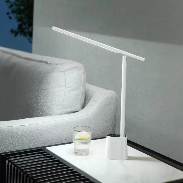 Лампа настільна портативна Baseus LED Smart Eye Reading Desk Lamp переносна з вбудованим акумулятором 2200 mAh White (14313345) - фото 4