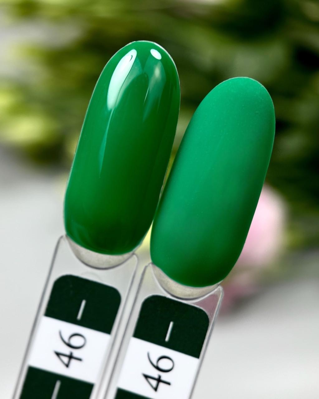Гель-лак Crooz Gel Polish №46 8 мл Темно-зеленый