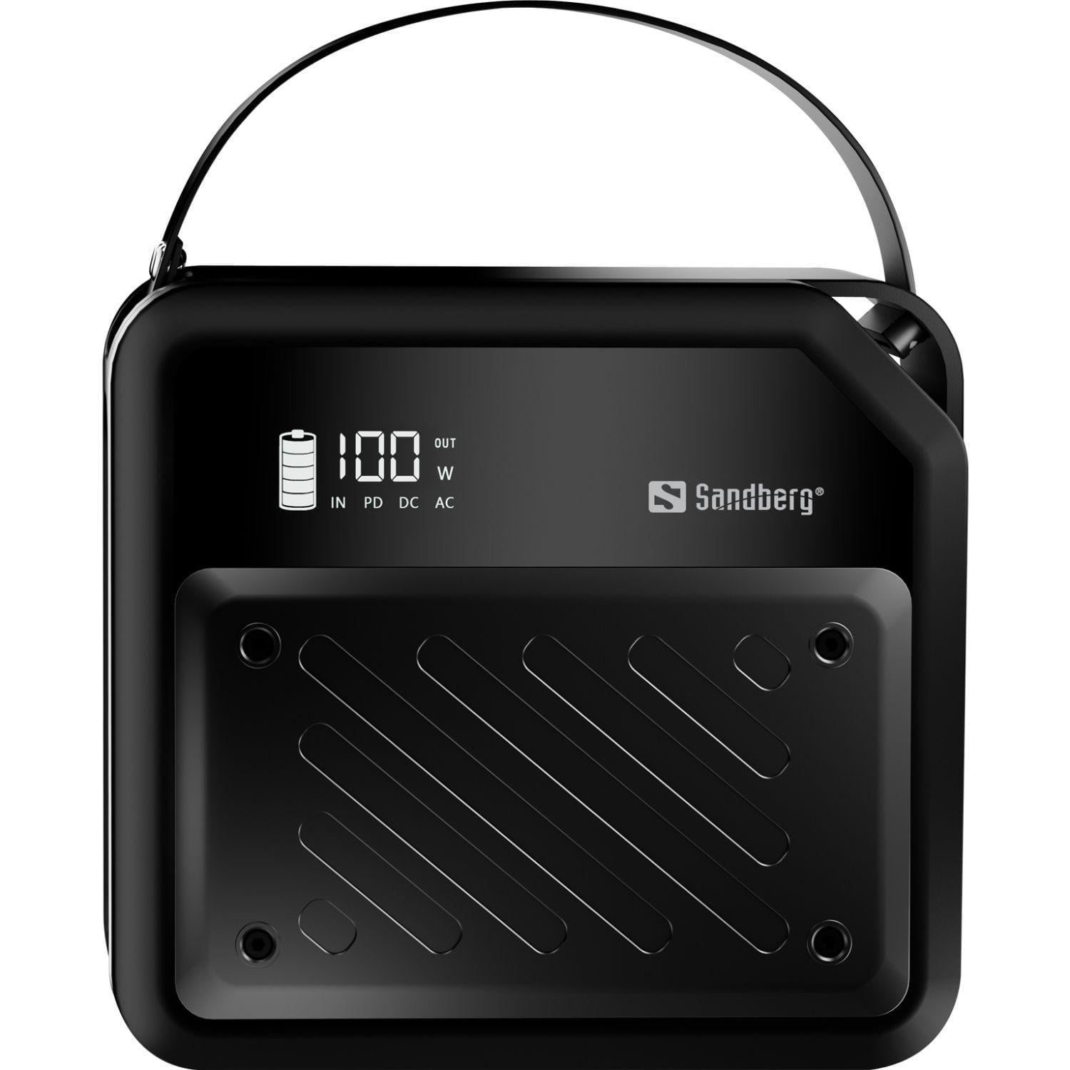 Повербанк Sandberg 72000 mAh 268W 2хUSB-A 2хUSB Type-C 100W In/Out с фонариком 6W (655502)