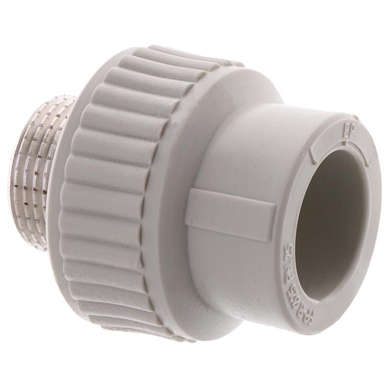 Муфта з'єднувальна Europroduct EP.0061 поліпропіленова зовнішня різьба-пайка 25x3/4" M ЗР (OL-EP3986) - фото 2 Муфта з'єднувальна Europroduct EP.0061 поліпропіленова зовнішня різьба-пайка 25x3/4" M ЗР (OL-EP3986) - фото 2