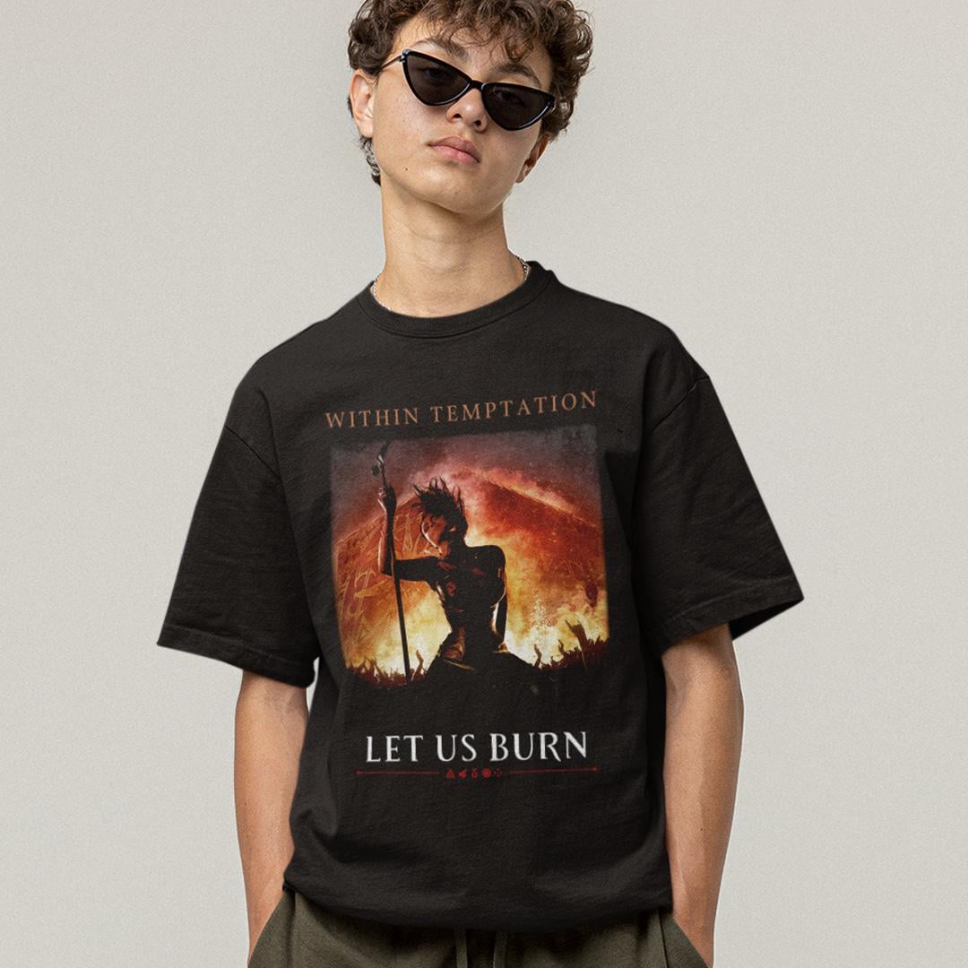 Футболка унисекс Within Temptation Let Us Burn XL Черный (00000009235)