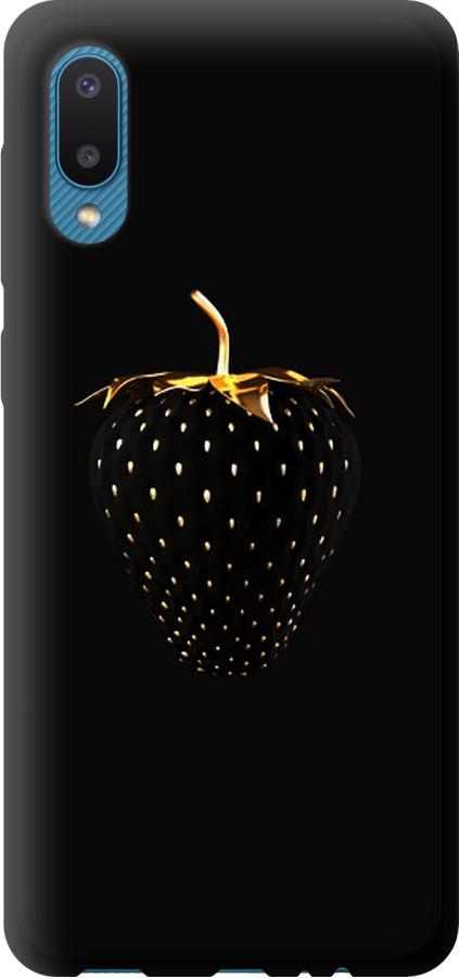 Чехол на Samsung Galaxy A02 A022G Черная клубника (3585b-2260-42517) Чехол на Samsung Galaxy A02 A022G Черная клубника (3585b-2260-42517)