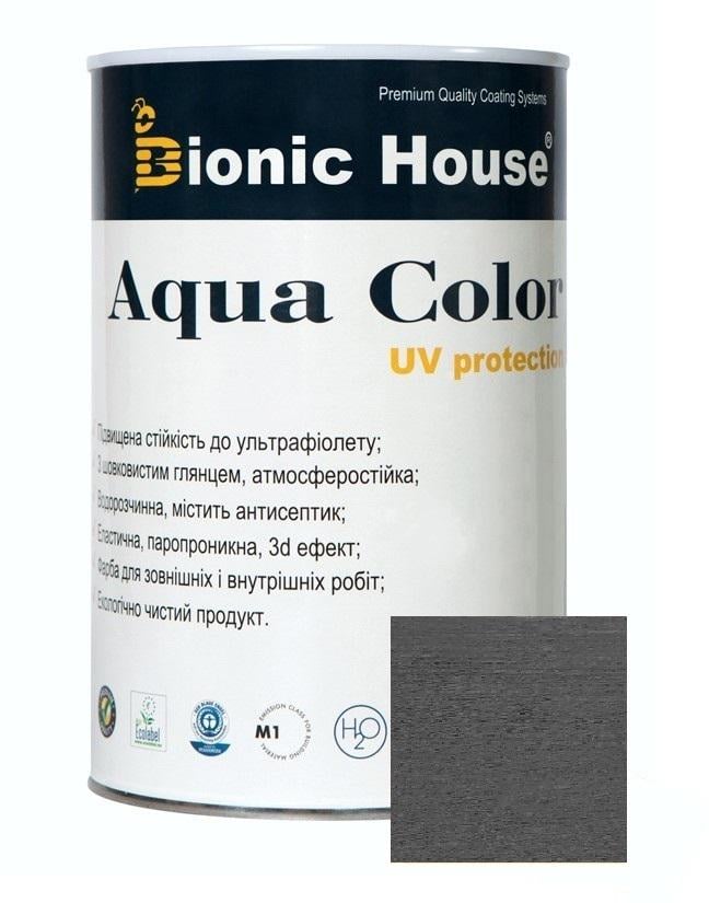 Краска-лазурь для дерева акриловая Aqua Color 2,5 л Арт-Грей (11769478)