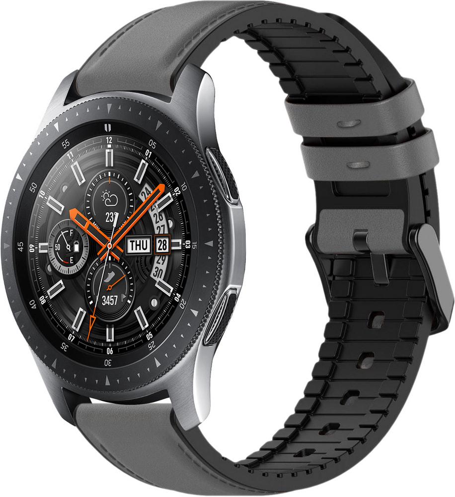 Ремешок кожаный Tamyx для Galaxy Watch 46 мм Grey (31609-33) Ремешок кожаный Tamyx для Galaxy Watch 46 мм Grey (31609-33)