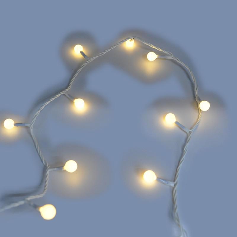 Гирлянда-нить Matrix String-Lights 200WW-6-1 12 м Белый теплый (НФ-00005671)