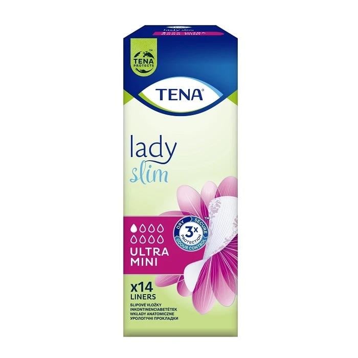 Прокладки урологические TENA Lady Slim Ultra Mini 14 шт. (124771) - фото 1