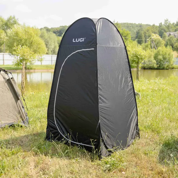 Намет душ-туалет автоматичний 120х120х190 см Чорний (LU-015DB) - фото 2 Намет душ-туалет автоматичний 120х120х190 см Чорний (LU-015DB) - фото 2