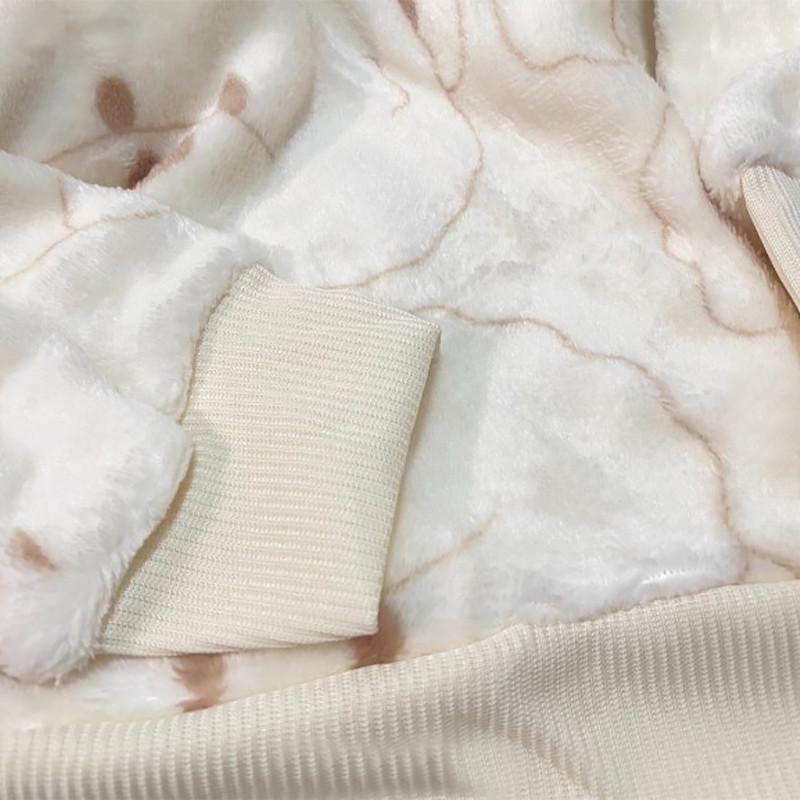 Пижама женская теплая Lesko 305 Bear Brown рубашка с длинным рукавом и штанами L Белый (2425733770) - фото 2 Пижама женская теплая Lesko 305 Bear Brown рубашка с длинным рукавом и штанами L Белый (2425733770) - фото 2