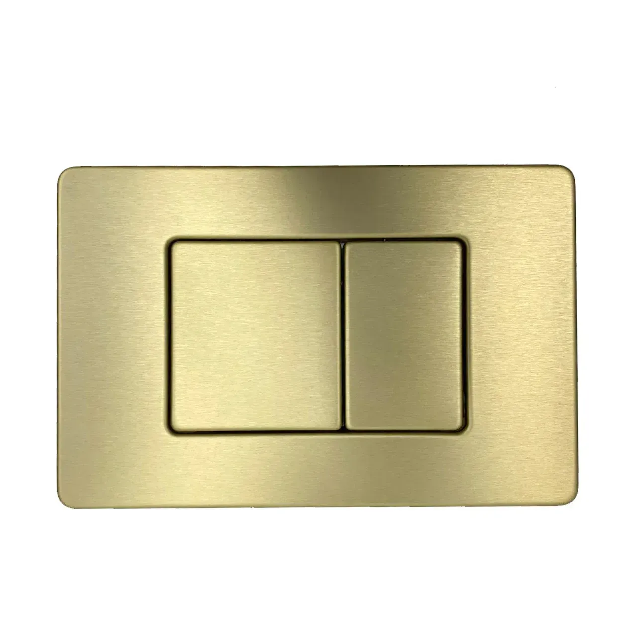 Клавиша смыва VBI Elba XS двойная Золотой брашированный (VBI-030106)