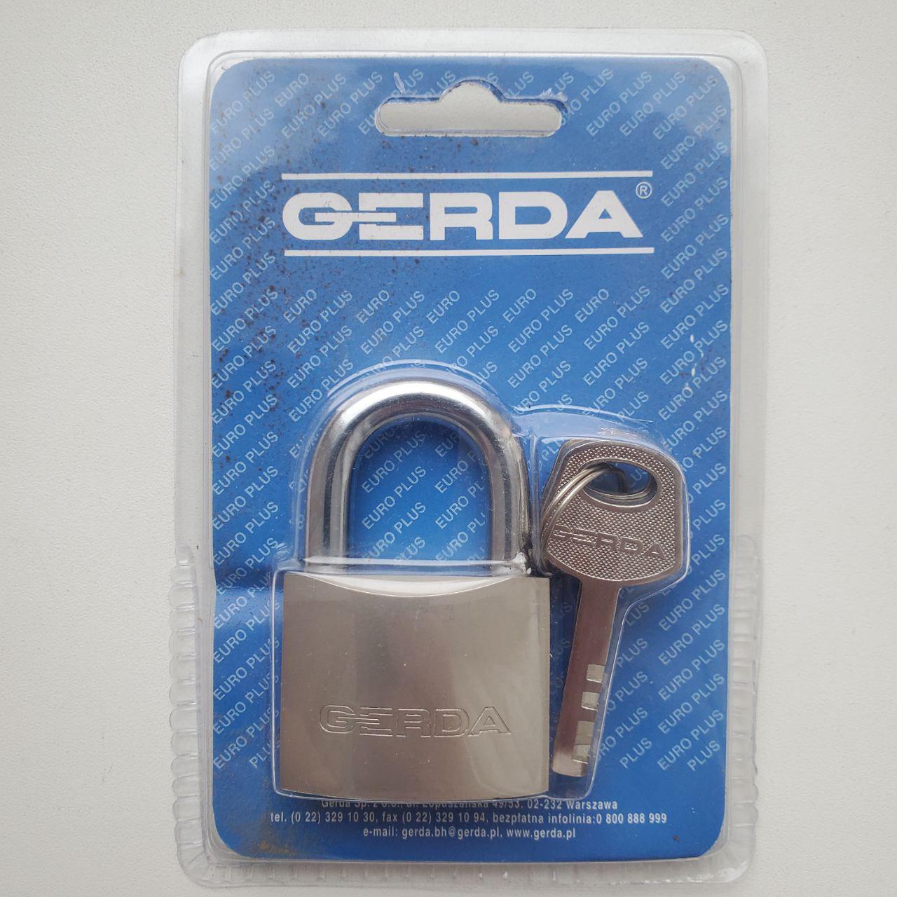Замок навесной Gerda KSWS-40 (24812919) - фото 5 Замок навесной Gerda KSWS-40 (24812919) - фото 5