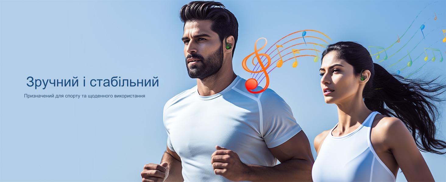 Наушники с креплением на ушах TWS EDYELL V5 (7005) - фото 8