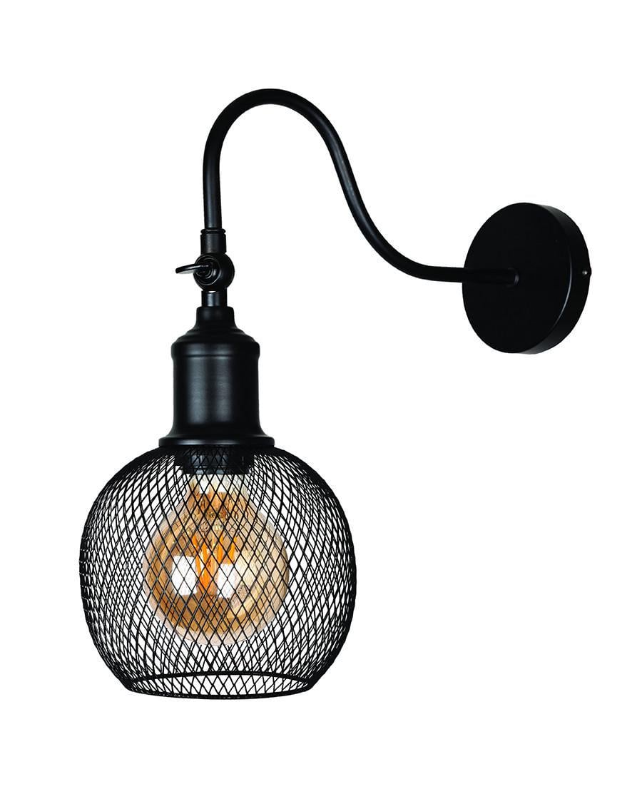 Бра 907W011F3-1 BK Черный (LVS2172)