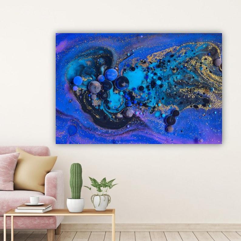 Картина на холсте KIL Art Абстрактный мрамор 122x81 см (212)