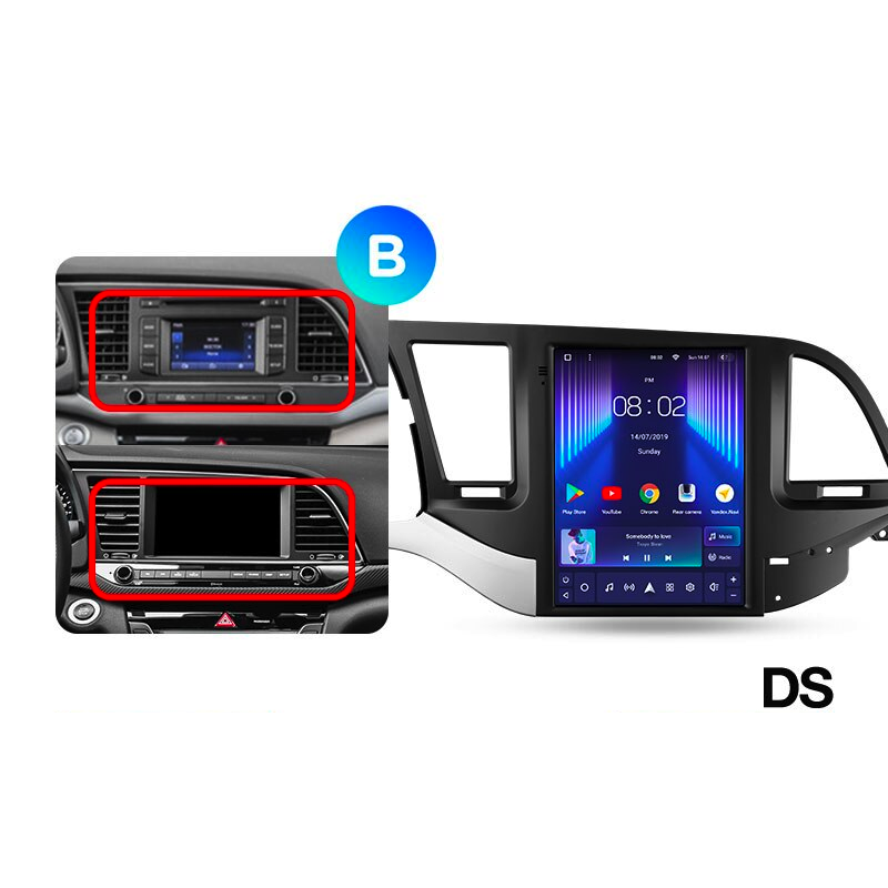 Автомагнитола штатная Teyes TPRO 2 для Hyundai Elantra 6 2016-2018 Tesla style Android TPRO2 3/32 Wi-Fi/4G комплектация В - фото 9 Автомагнитола штатная Teyes TPRO 2 для Hyundai Elantra 6 2016-2018 Tesla style Android TPRO2 3/32 Wi-Fi/4G комплектация В - фото 9