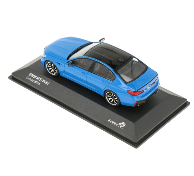 Модель автомобиля Solido 1:43 BMW M5 F90 Competition Voodoo Blue (S4312703) - фото 2