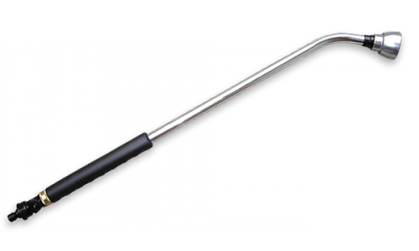 Ороситель ручной Bradas CH-KT30W Cynk Chrom 75 см с краном/насадка ситечко 0,7 мм (49074)