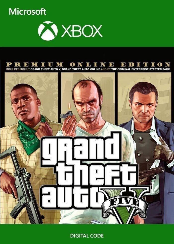 Ключ активации Grand Theft Auto 5 Premium Edition (GTA 5) для Xbox One/Series (47408177)