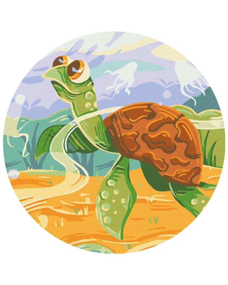 Картина по номерам Brushme Морской мир 30 см (RC00064M)