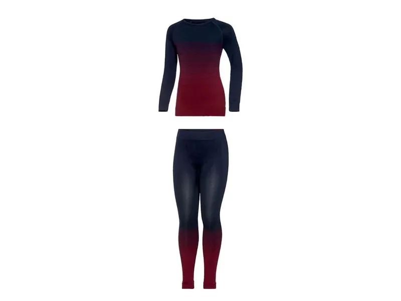 Термобелье бесшовное Crivi для девочки 146-152 см Бордовый