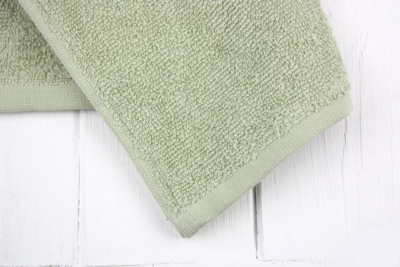 Рушник махровий ОЕ0006 30х30 см Зелений (138066) - фото 2