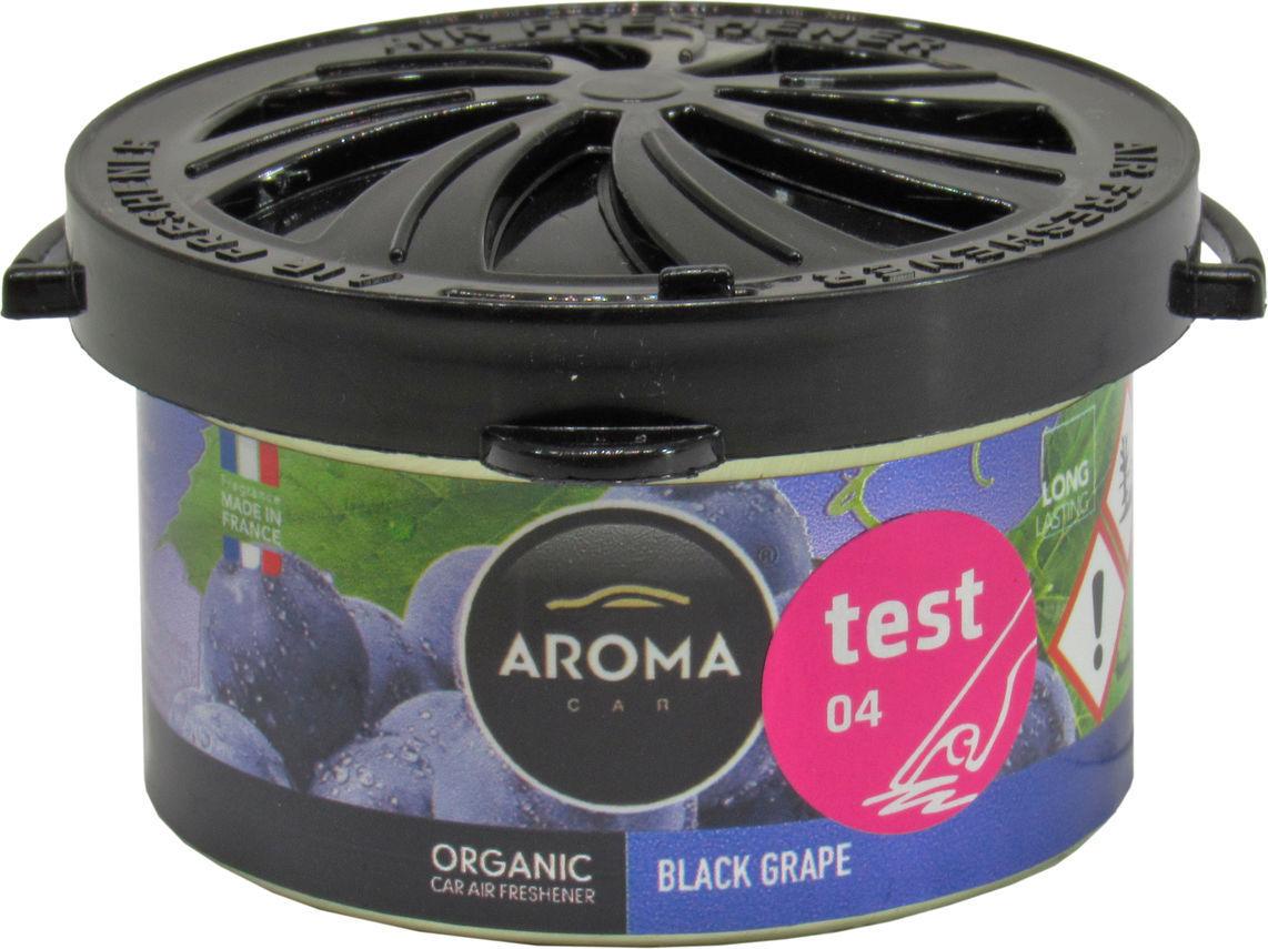 Ароматизатор для авто Aroma Car Organic Black Grapes под сиденье гель 40 мл (0304995)